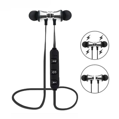 Magnetic Neckband Wireless Earphones Lightweight Neckband Earbuds Sweatproof Outdoor Exercise For Gym Workout Travel Accessories