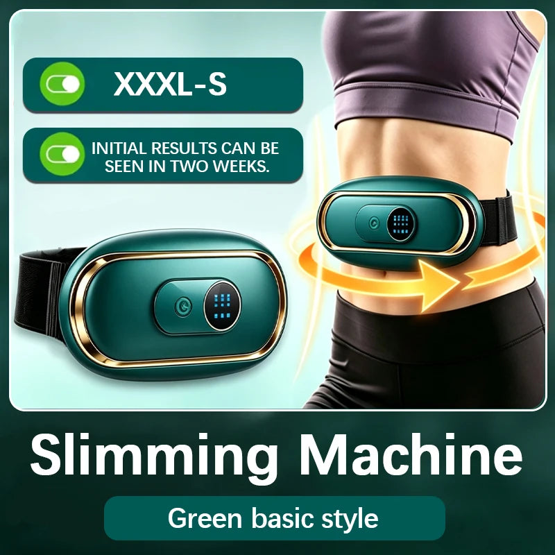 Slimming Belt Massager Electric Vibrating Men's Abdominal Flat Stomach Belly Fat Burning Slimming Belt for Women for the Stomach