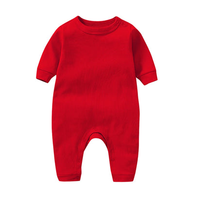 100% Cotton Baby Girl Jumpsuit Boy Rompers Solid Grows One-Pieces Newborn Sleepsuits Roupa De Bebe Jumpers Spring Autumn White