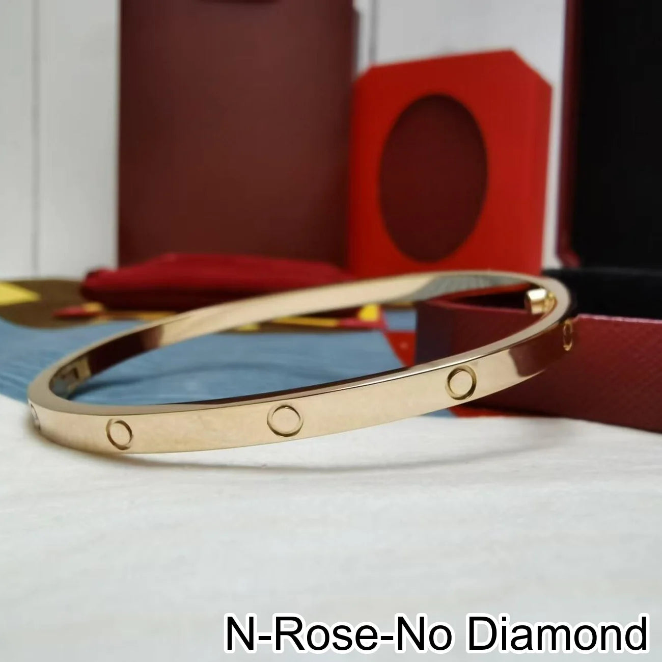 Rose Gold Silver Plated Diamond Studded Bangle Bracelet for Women 16 17 18 19 Size Fashion Jewelry Bracelets