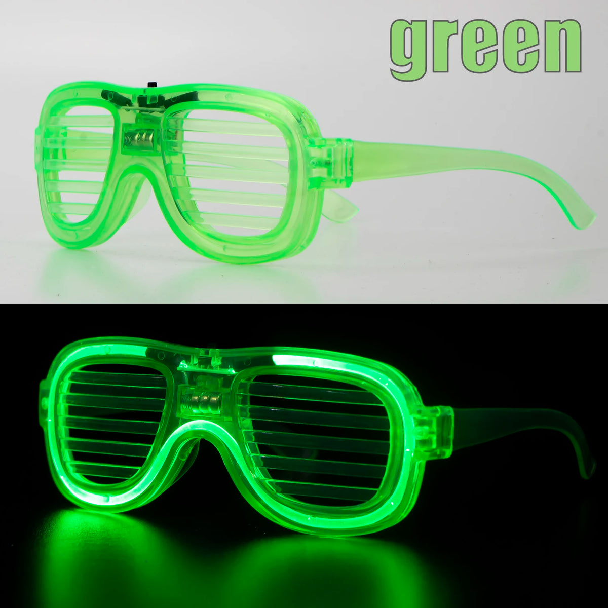 5/10/15/20/30 Pcs Led Neon Party Glasses Light Up Sunglasses Glow in the Dark Glasses for Kids Adults Party Supplies