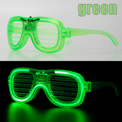 5/10/15/20/30 Pcs Led Neon Party Glasses Light Up Sunglasses Glow in the Dark Glasses for Kids Adults Party Supplies