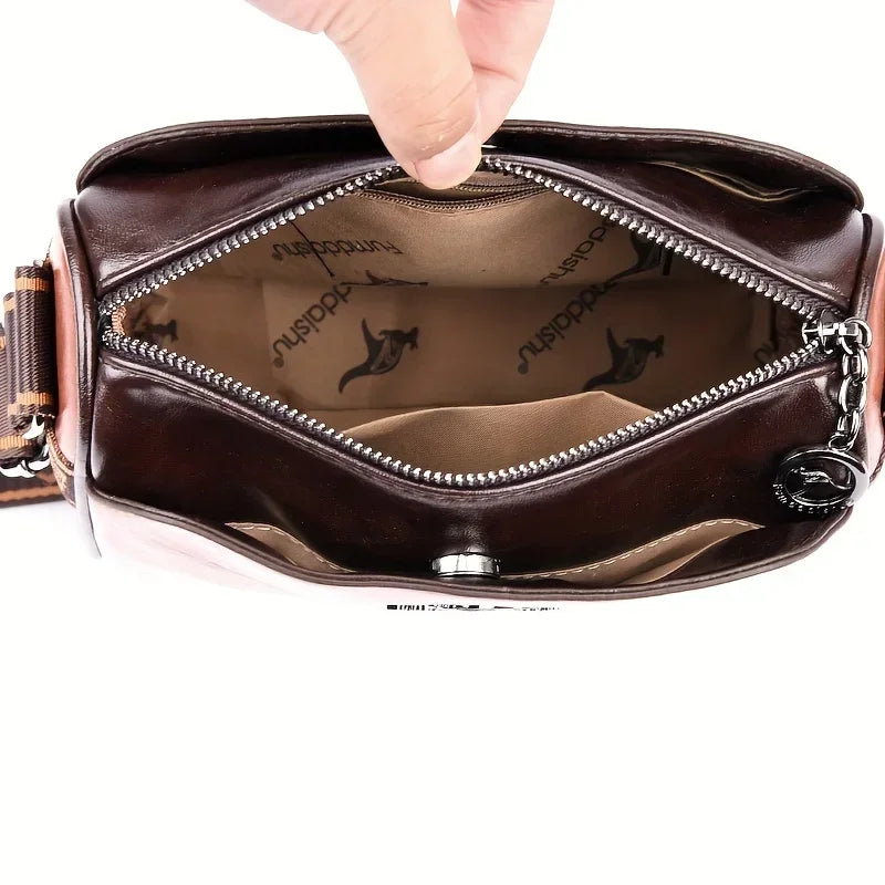 Elegant Water-Resistant Handbags Crossbody Bag Solid Color with Adjustable Strap & Secure Zipper Closure Handbag Purses Bags