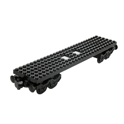 2025 New MOC City Creative Idea 6 * 28 dark grey train base Building Block Bricks Kids DIY High-tech Creative Toy