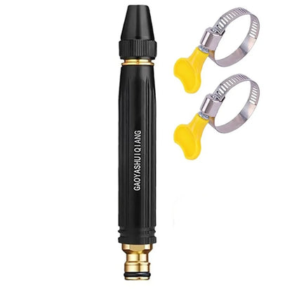 1/2PCS Black High-Pressure Water Gun Diamond Nozzle for Household Car Wash Watering Pipe Car Wash Gun