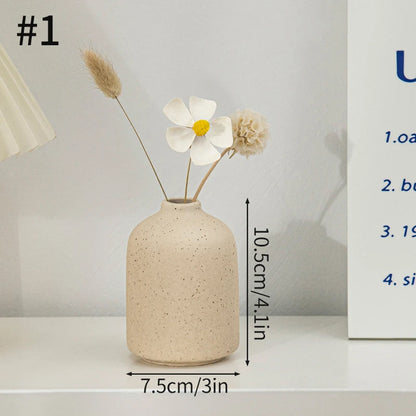 Ceramic Fired Vases,Hydroponic Dried Flower Utensils,Ornaments,Home Living Room Tables,Decorative Vases,Shaped Ceramic Vases