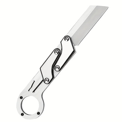 1pc Multifunctional Folding Knife Stainless Steel Pocket Knife High Hardness Outdoor Hiking Hunting Survival Knife EDC Tools