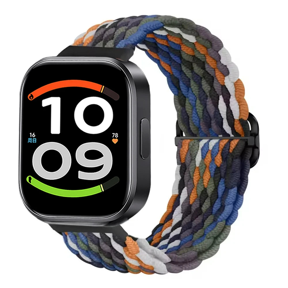 Nylon Braided Original Strap for Redmi Watch 6 Active 6 Lite Wristband for Redmi Watch 6 5 4 Xiaomi Band 10 Pro 9 Pro 8 Pro Band