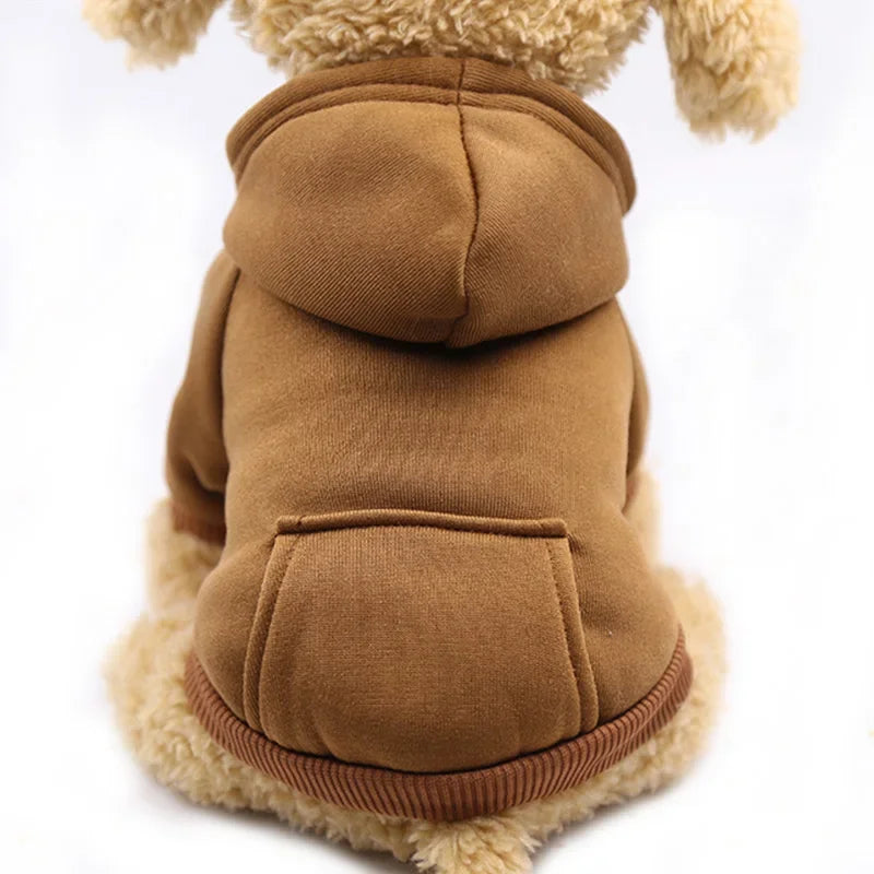 Dog Coat for Small Dogs | Warm Solid Pullover | Chihuahua, Yorkshire Terrier & Bulldog