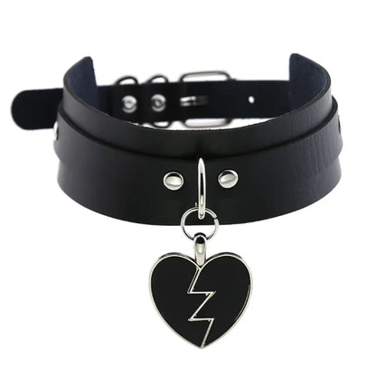 1pc Harajuku Gothic Spike Rivet Star Necklaces Collares Hip Hop Rock