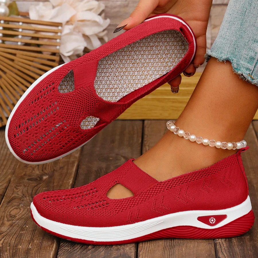 Women's Slip-On Sneakers | Flat Low-Profile Design | Casual Everyday Wear