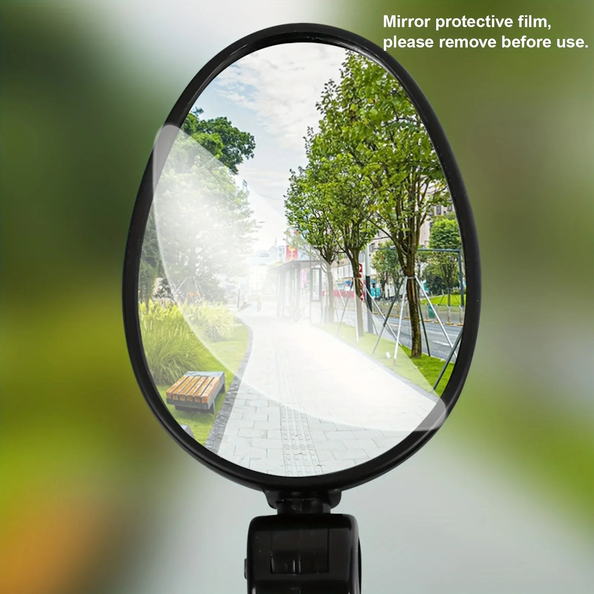 1/2PC Bike Mirror 360 Degree Adjustable Rotatable Handlebar Mirror Wide Bycicle Accessories Cycling Rear View Mirror Accesorios