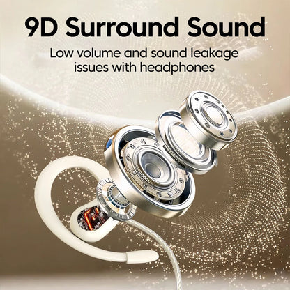 3.5mm/Type-C Wired Headphones Hook-on Ear HD Noise Cancelling Call Earphones With Dual Mic Headset For Cellphone Computer Earbud