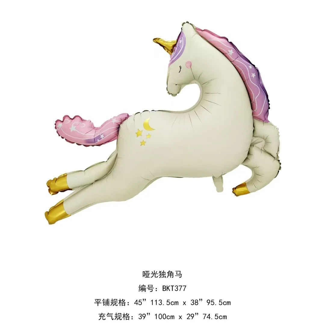 Rainbow Unicorn Balloon Unicorn Party Decor Supplies Unicorn Birthday Party Decoration Baby Shower Kids Girls Birthday Decor