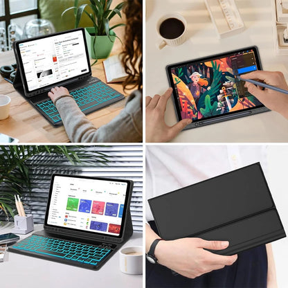 Case for Samsung Galaxy Tab A8 10.5 Inch,Wireless Bluetooth keyboard cover for Tab A8 10.5 Inch,Samsung Smart Stand Cover