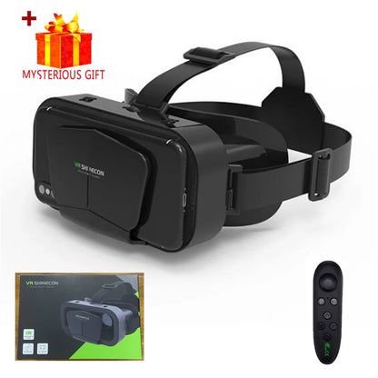 Shinecon VR Glasses 3D Headset Virtual Reality Device Helmet Goggles Lenses Mobile Smartphone Smart Phone Cell Realidade Viar VR