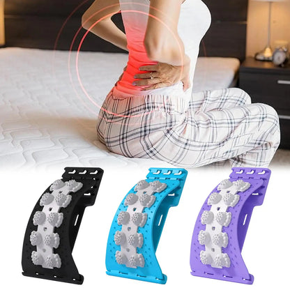 Lumbar Support Board Cracker Board Massager Postures Correction Back Relief Board, Back Stretcher Lower Back Pain Relief Device