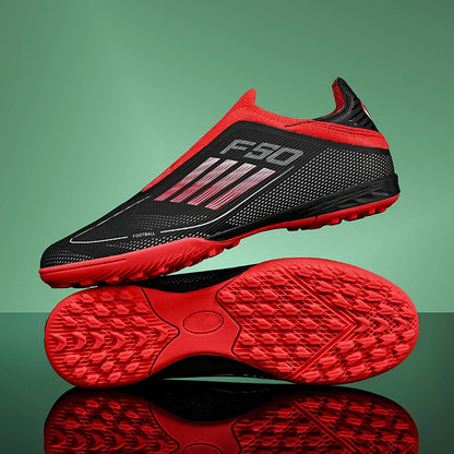 New Men Football Boots Outdoor Sport Training Soccer Shoes Match Boys Adult Cleats Breathable Non Slip Long Spikes Comfortable