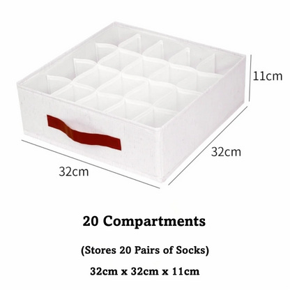 Multi-Functional Drawer Organizer Foldable Underwear Cabinet Wardrobe Organizer Washable Clothes Ties Storage Box Home Storage