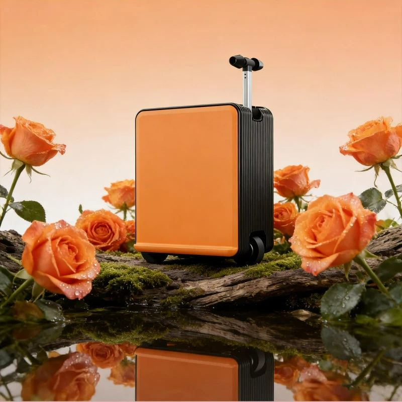 Carry-on Luggage Lightweight Rideable Electric Suitcase Multi-function Password Travel Business Trip Trolley