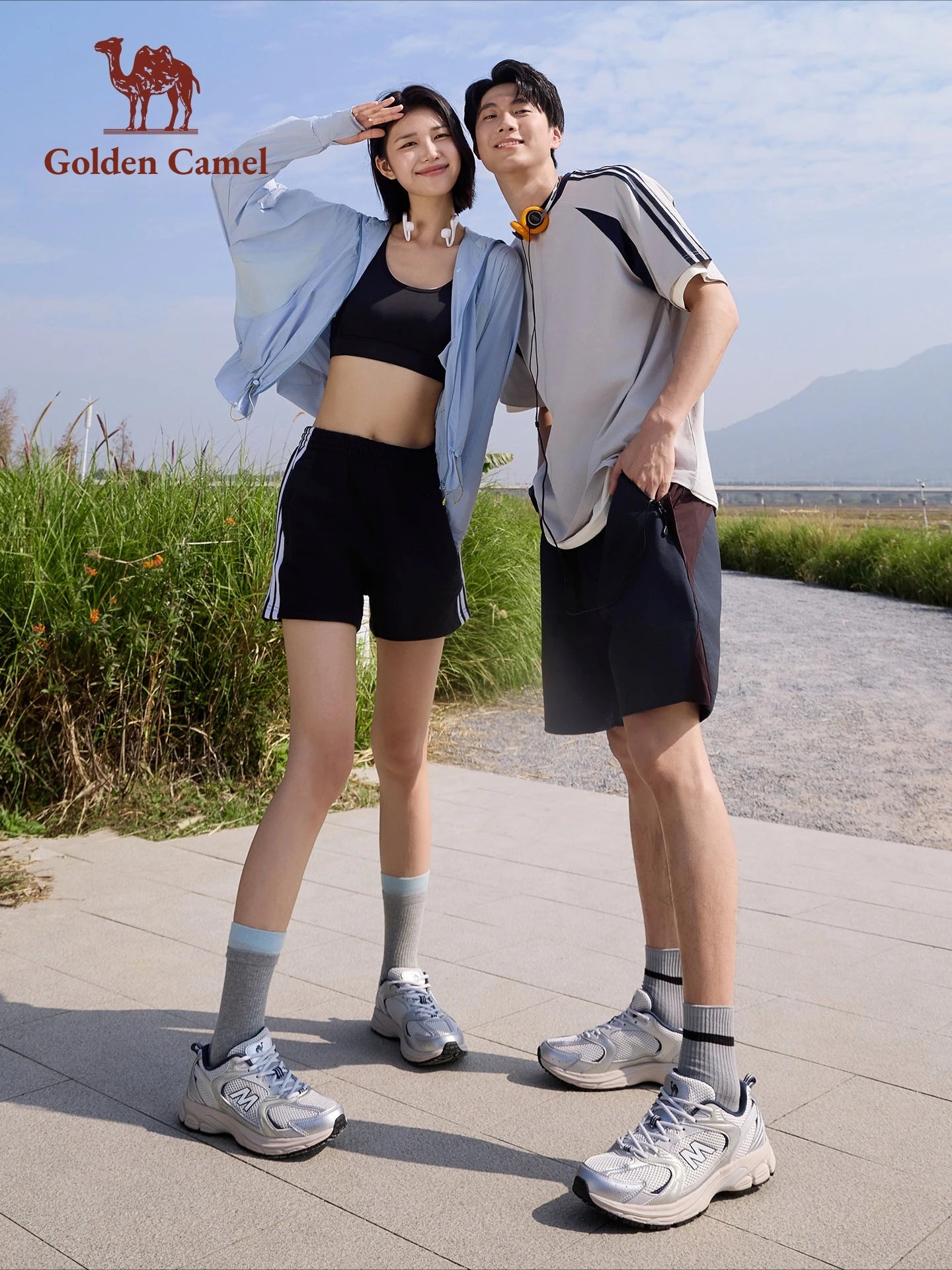 Golden Camel Men Runing Shoes All-terrain Outdoor Comfortable Cushioning Jogging Trekking Casual Sneakers Fashion Versatile