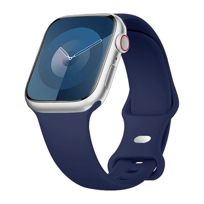 Silicone Watch Strap for Apple Watch, Replacement Bracelet Correa, 40/41/42/44/45/46/49mm, Compatible iWatch Series SE 7 8 9 10 11 Ultra 2 Ultra 3