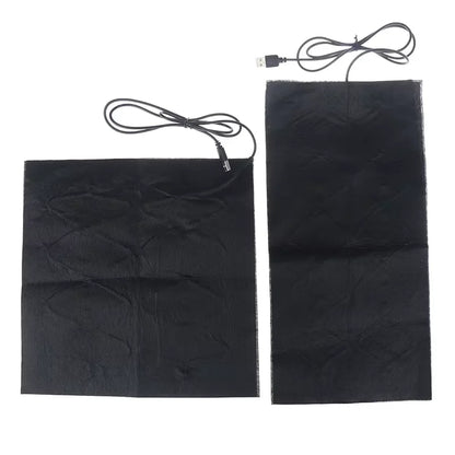 5V USB Carbon Fiber Electric Heater High Temperature 50-60℃ Waist Knee Pain Relief Fast Heating Portable Pad