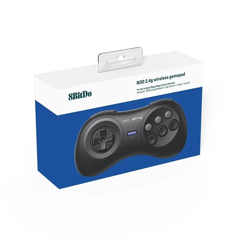 8Bitdo M30 Bluetooth Controller Gamepad For Nintendo Switch PC Windows Steam and Android With Sega Genesis Mega Drive Style
