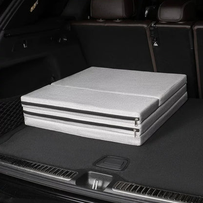 Folding Camping Bed Portable With Mattress For Car SUV Space Saving Foldable Cot For Adults Outdoor Travel Home Office Nap