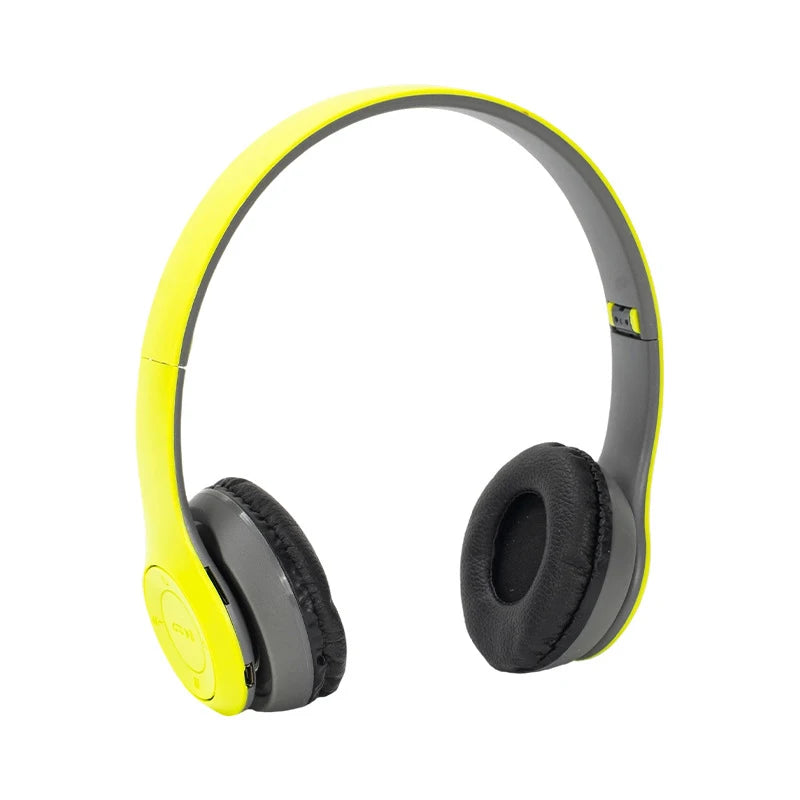 Wireless Bluetooth Headphones Noise Canceling Sport Earphone Foldable Music Stereo Headset For iPhone Huawei Realme OnePlus OPPO