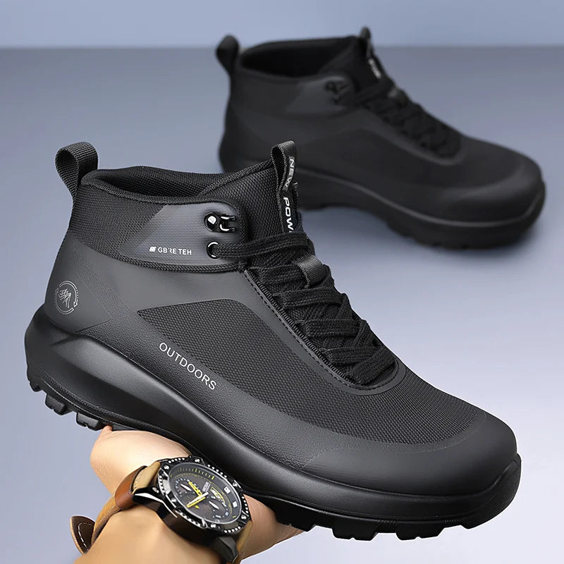 New Golf Shoes for Men Genuine Leather Golf Training Mens Black White Athletic Shoes Man Brand Golf Sneakers Man 38-44