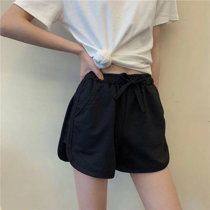 Retro Spicy Girl High Waist Skinny Denim orts Women's Summer Thin Korean Sle Cotton Stretch Tight Fit Trendy Hot Pants