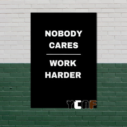 Motivational Quotes Black Minimalist Poster Canvas Aesthetic Decor for Office Quote Wall Art Decoration Gym Inspirational Poster