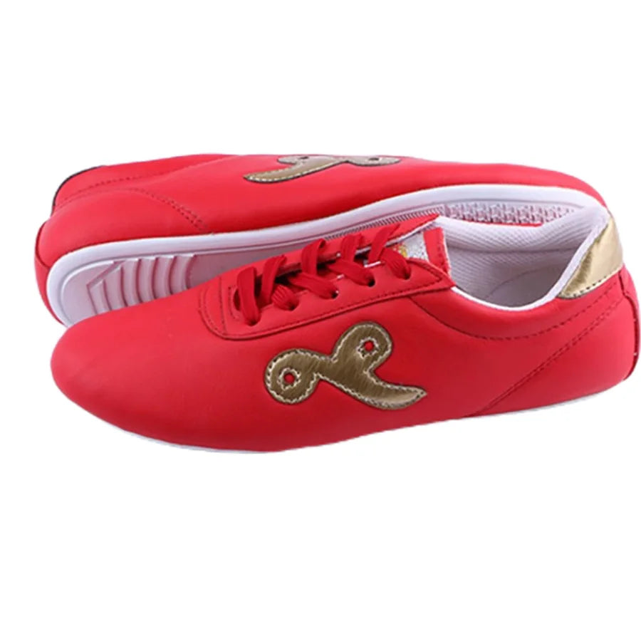 New Martial Arts Shoes Unisex Light Weight Men Women Tai Chi Wushu Shoe Soft Sole Leather Traditional Kung Fu Shoes