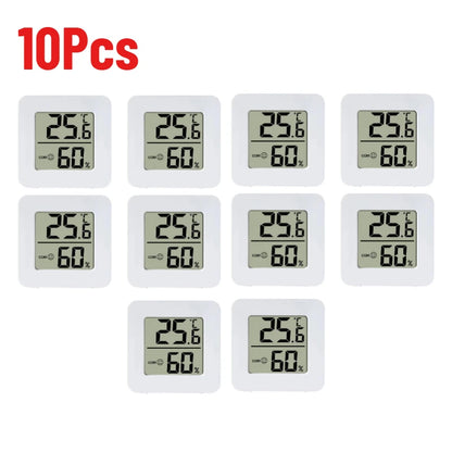Digital Hygrometer Thermometer Indoor Thermometer Temperature Gauge Mini LCD Weather Station Sensor For Home Room Humidity Meter
