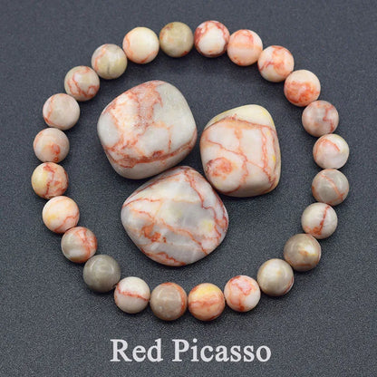 Natural Amethyst Quartz Crystal Bead Bracelet Health Bracelet for Women Weight Loss Fatigue Pressure Fatigue Relief Yoga Jewelry