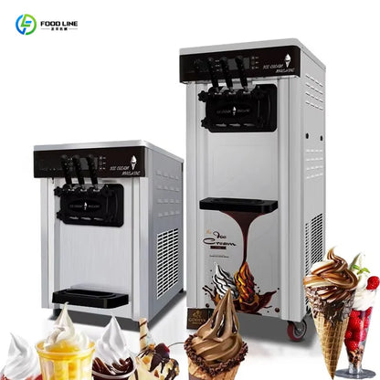 Customized Good Quality Banding Machine Snack Machines Soft Ice Cream Machine Factory Price