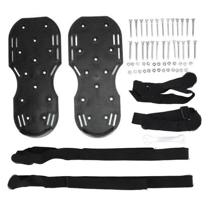 Lawn Aerator Spikes Shoes Grass Cultivator Shoes Spikes Nail Aerators Yard Garden Tool Soil Scarifiers Shoes Grass Cultivator