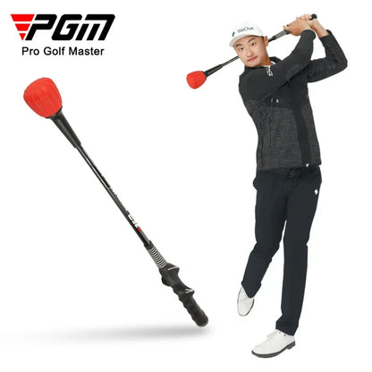 PGM Golf Swing Training Club Beginner Correcpose Posture Trainer Adjustable Sound Silicone Simulator Teaching Wand Stick HGB009