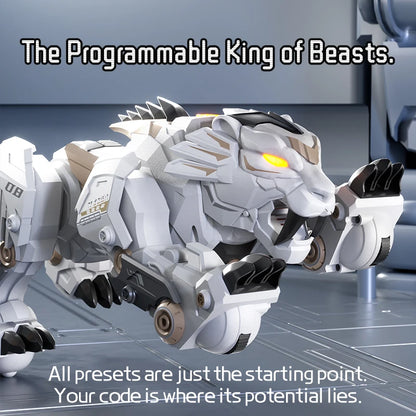 JJRC R38 RC Robot Children's Educational Toy Smart Programming Remote-Controlled Mechanical Tiger Sensory Bionic Dancing Robot