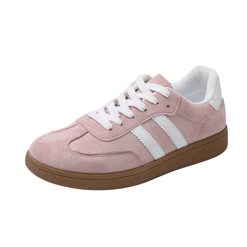 Shoes Woman 2025 Trend Casual Sneakers Comfortable Lace Up Flats Tennis Shoe Breathable Walking Jogging Shoe Zapatillas De Mujer