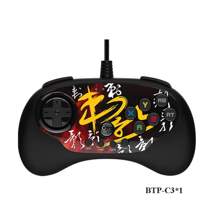 Original BEITONG Betop Wired Gamepad Fighting Joystick Gaming Controller Control For Android TV PC Steam,Street Fighter,Tekken 7
