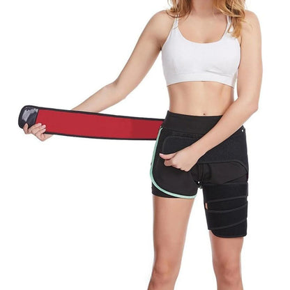 1 PCS Sciatica Nerve Pain Relief Thigh Compression Brace For Hip Joints Arthritis Groin Wrap Brace Protector Belt Legwarmers New