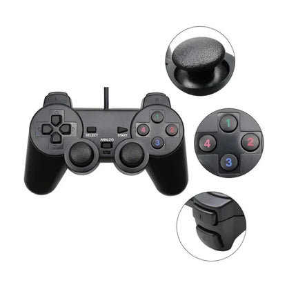 USB Wired Controller Gamepad Joystick for WinXP/Win7/Win8/Win10 Gamepad Gaming Controller for PC Computer Laptop