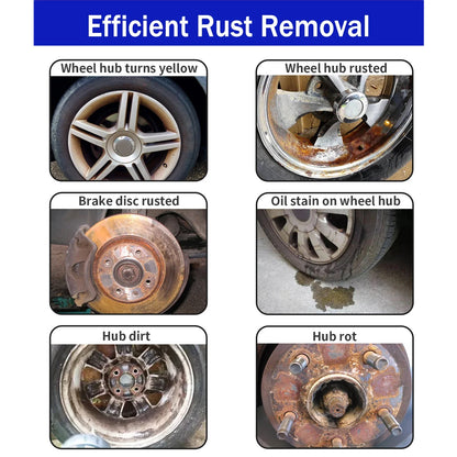 Car All-Purpose Rust Remover Spray - 100ml, Fast-Acting Iron Oxidation