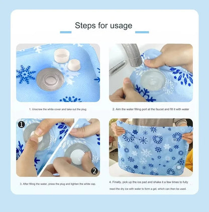 Pet Cooling Mat Dry Ice Pet Cool Pad Water Injection Cooling Dog Beds Keep Your Pet Cool Waterproof Wear Resistant For Dogs&Cats