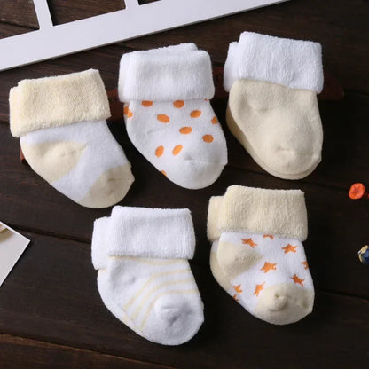 5Pairs/lot Unisex Non-Skid Baby Shoe Socks 0-12months Cotton Baby Boy Girls Meia Infantil Cheap Stuff