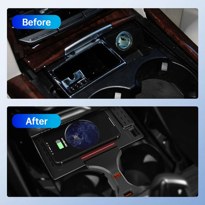 15W Wireless Charging For BMW X3 G01 X4 G02 car Accessories Fast Phone Charger  Modification 2018-2023
