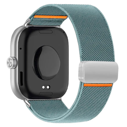 Nylon Strap for Redmi Watch 6 Active 6 Lite 6 5 4 Parachute Magnetic Buckle Elastic Wristband Xiaomi Mi Band 10 Pro 9 Pro 8 Pro