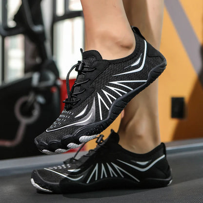2025 New Water Shoes Barefoot Beach Sports Shoes High-quality Non-slip Swimming Shoes Five-finger Casual Sports Shoes Unisex